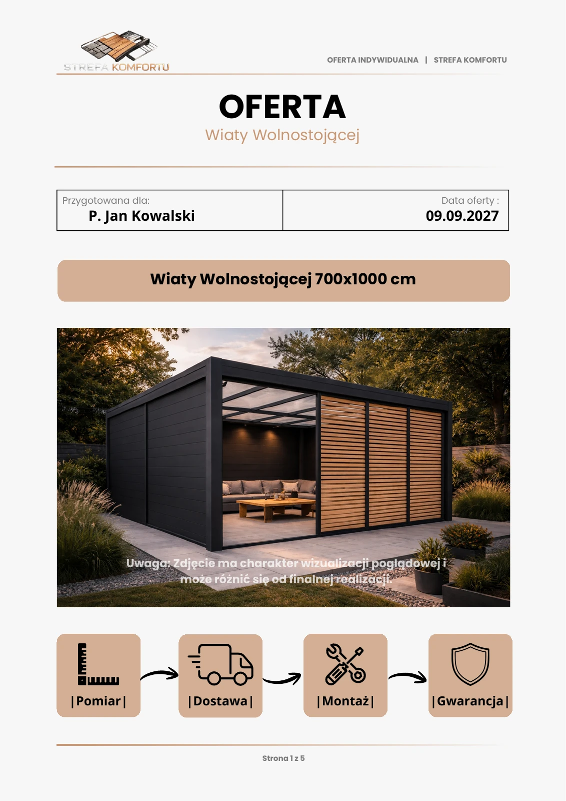 Oferta Strefa Komfortu - strona 1 z 5